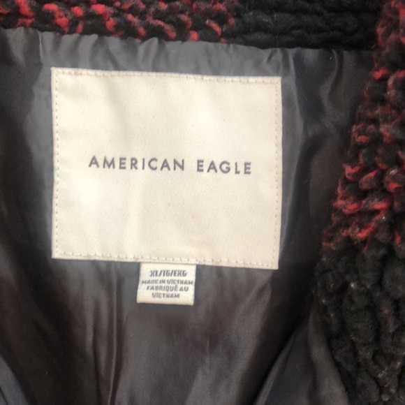 American Eagle 🦅 Sherpa boyfriend jacket - Picture 3 of 6